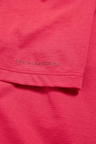 Under Armour Pink V-Neck Tee